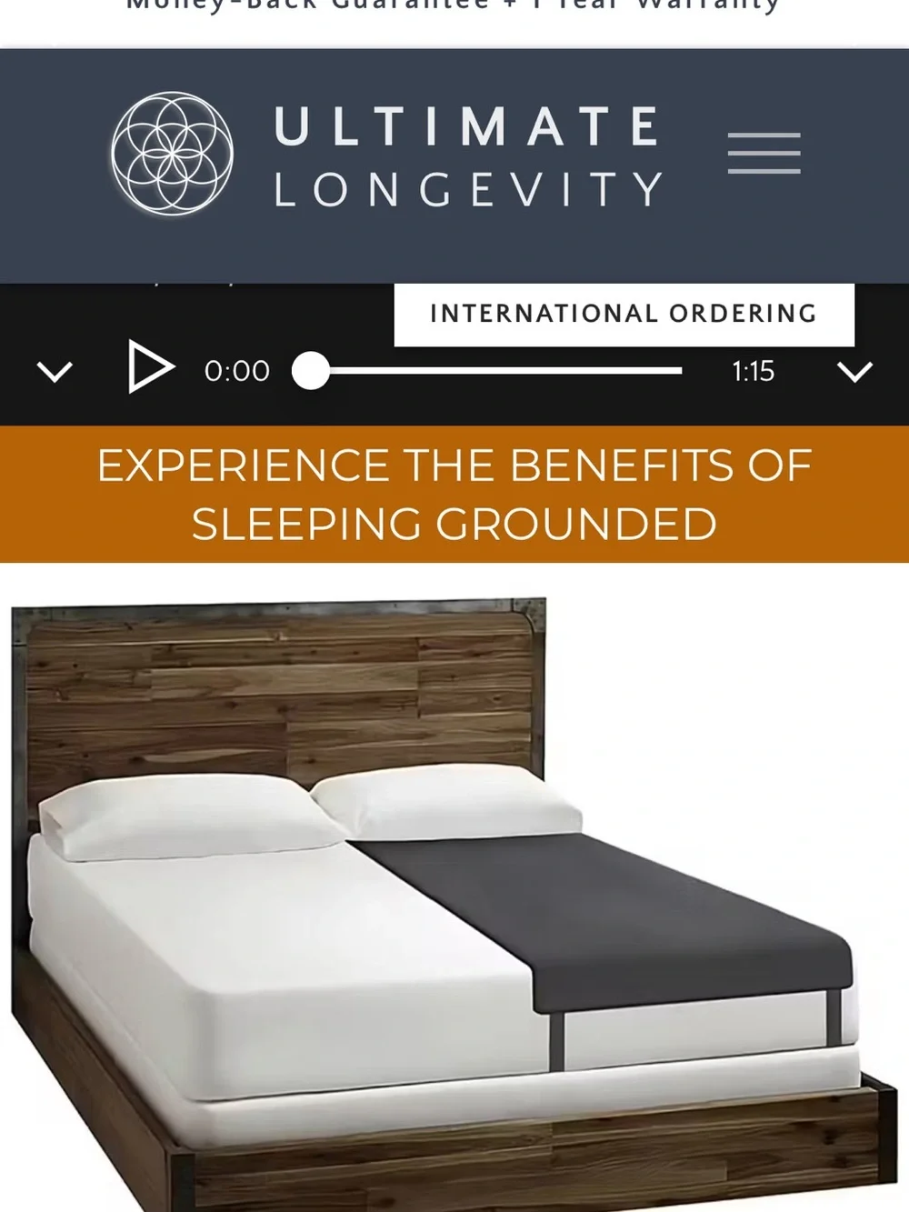 Ultimate longevity ground therapy